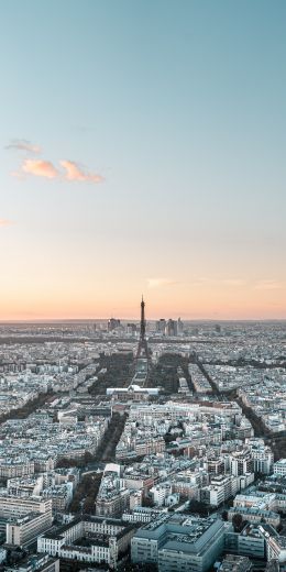 Paris, France, eiffel tower Wallpaper 720x1440