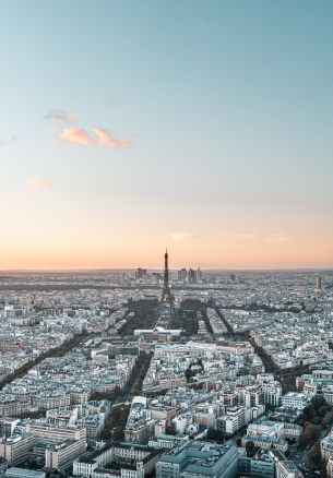 Paris, France, eiffel tower Wallpaper 1640x2360