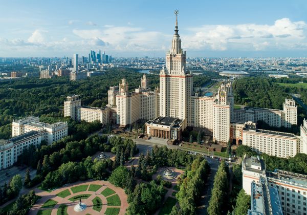 Moscow State University, Stalin skyscraper, Moscow Wallpaper 5433x3807