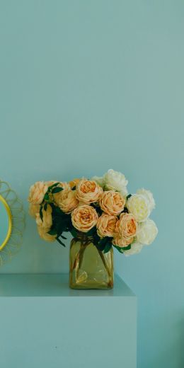 aesthetics, rose bouquet Wallpaper 720x1440