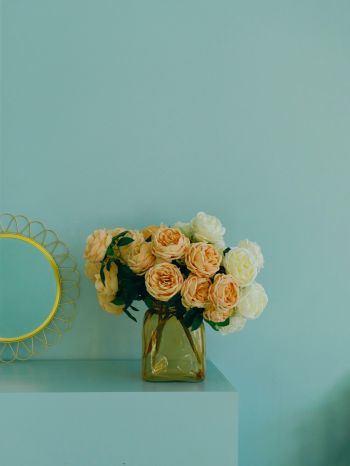 aesthetics, rose bouquet Wallpaper 1620x2160
