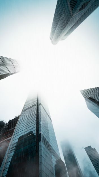 New York, USA, skyscrapers Wallpaper 1080x1920