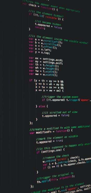 program code, code, coding Wallpaper 1080x2280