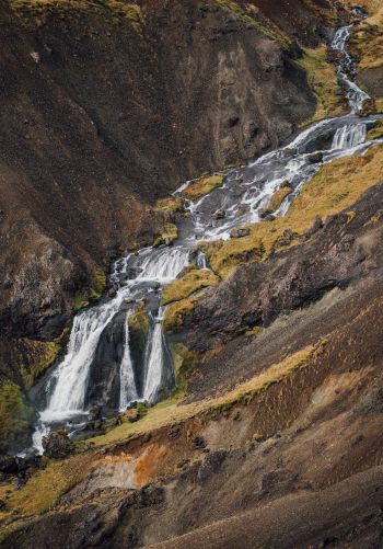 Iceland, river, landscape Wallpaper 1668x2388