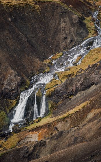 Iceland, river, landscape Wallpaper 1752x2800
