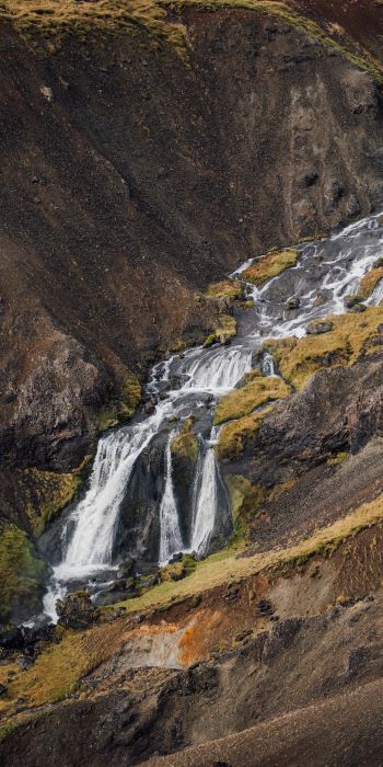 Iceland, river, landscape Wallpaper 720x1440