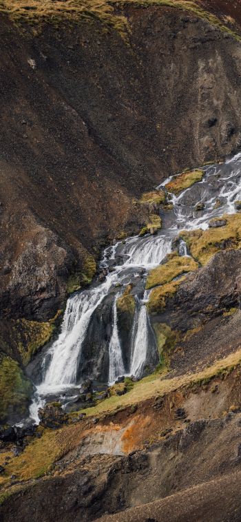 Iceland, river, landscape Wallpaper 1080x2340