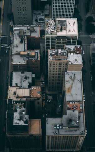 Chicago, USA, bird's eye view Wallpaper 1752x2800