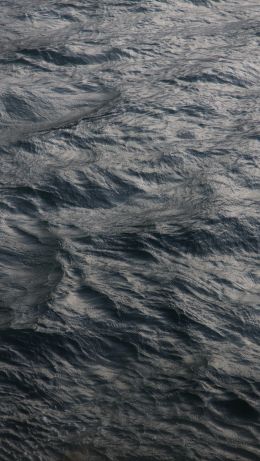 sea, black Wallpaper 640x1136