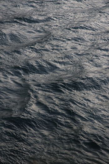 sea, black Wallpaper 640x960