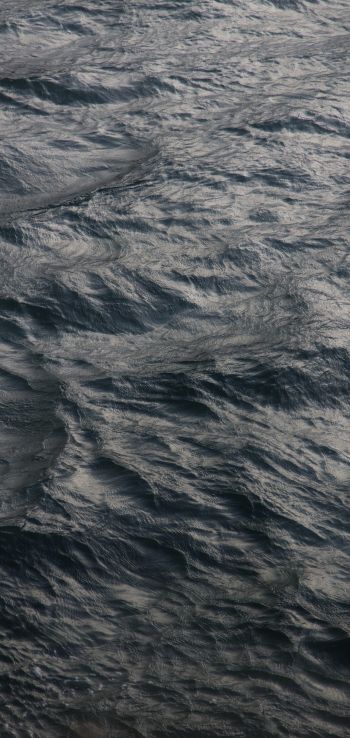 sea, black Wallpaper 1080x2280