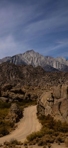 mountain range, landscape Wallpaper 1242x2688