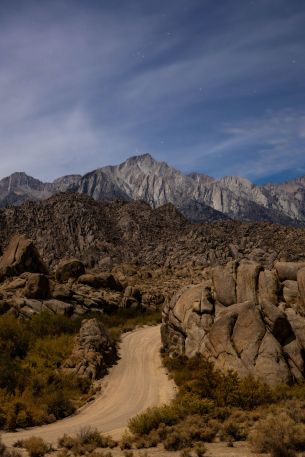 mountain range, landscape Wallpaper 640x960