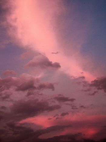 cumulus clouds, sky Wallpaper 1668x2224