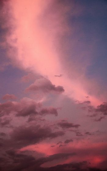 cumulus clouds, sky Wallpaper 1600x2560