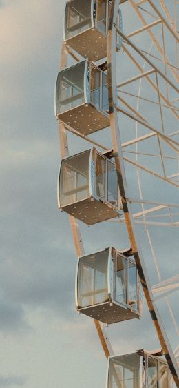 ferris wheel, attraction Wallpaper 1080x2340