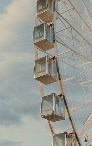 ferris wheel, attraction Wallpaper 1752x2800