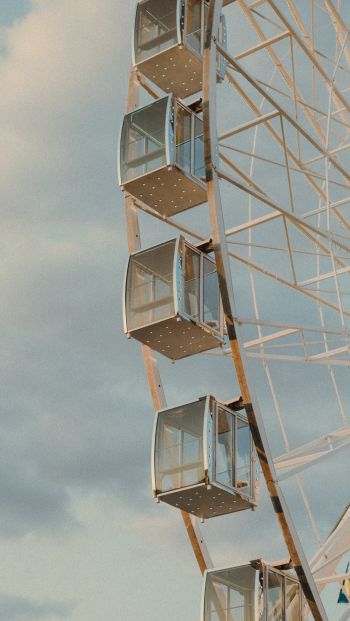 ferris wheel, attraction Wallpaper 640x1136