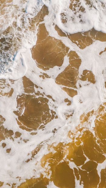brown, sea foam Wallpaper 640x1136