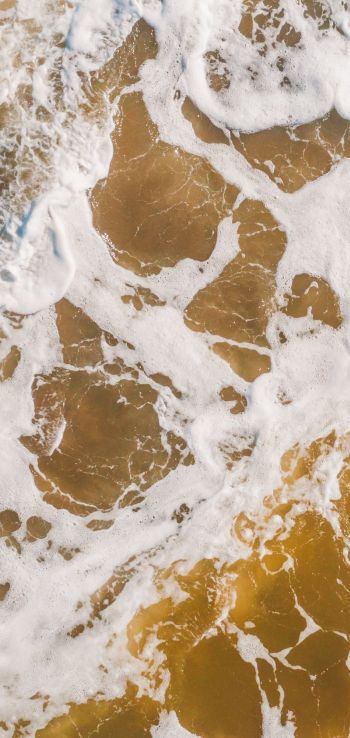 brown, sea foam Wallpaper 720x1520