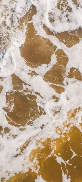 brown, sea foam Wallpaper 720x1600
