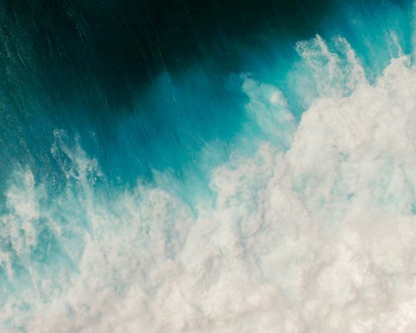 sea waves, blue Wallpaper 1280x1024