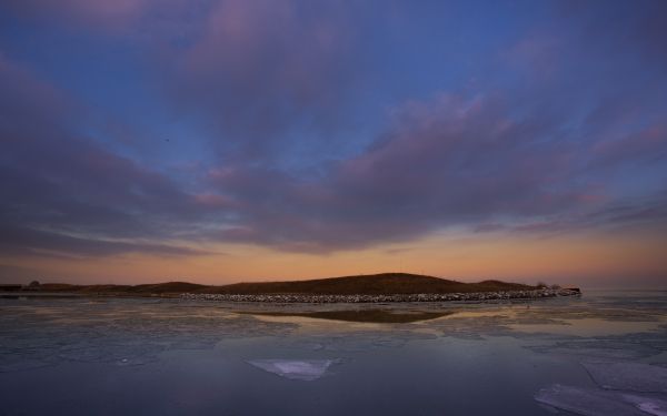 landscape, ice, sky Wallpaper 1920x1200