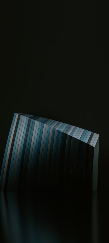 abstraction, black Wallpaper 1440x3200