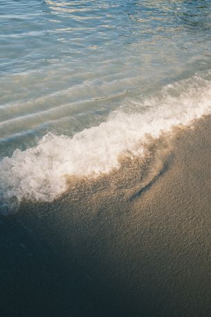 beach, sea, sea wave Wallpaper 4160x6240