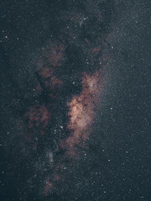 Обои 4160x5547 вселенная, Млечный Путь, звездное небо