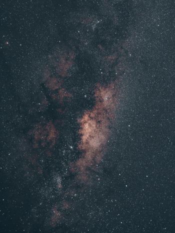 universe, Milky Way, starry sky Wallpaper 1536x2048