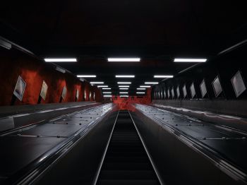 subway, black, Stockholm Wallpaper 1024x768