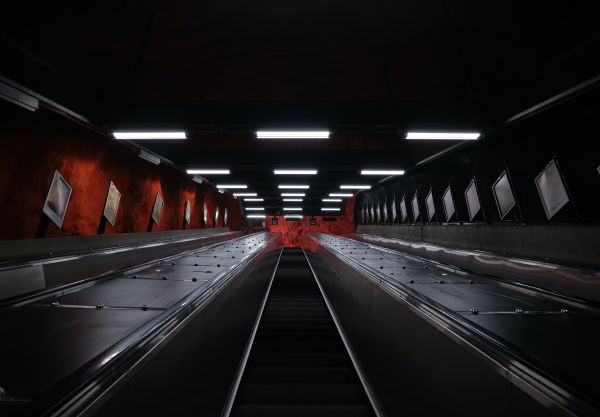 subway, black, Stockholm Wallpaper 5976x4160