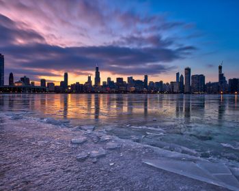 Chicago, landscape, USA Wallpaper 1280x1024