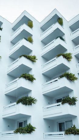 building, Tenerife, light Wallpaper 640x1136