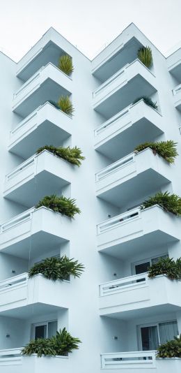 building, Tenerife, light Wallpaper 1080x2220