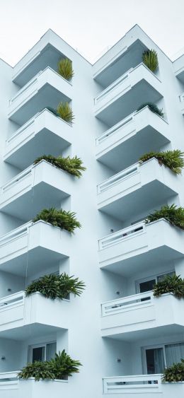 building, Tenerife, light Wallpaper 1080x2340