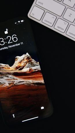 smartphone, keyboard, black Wallpaper 1440x2560