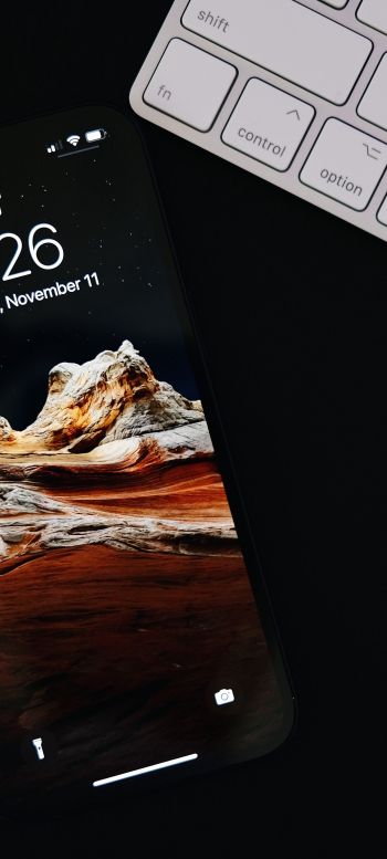 smartphone, keyboard, black Wallpaper 720x1600