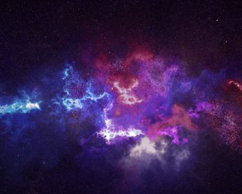 galaxy, stars Wallpaper 1280x1024