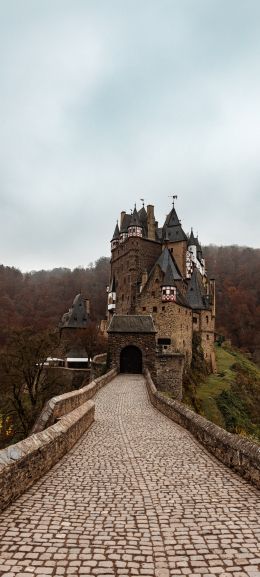 Eltz castle, Germany, fantasy Wallpaper 1440x3200