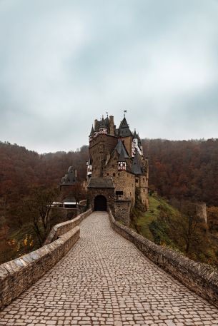 Eltz castle, Germany, fantasy Wallpaper 4480x6720