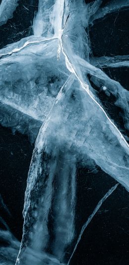 ice, blue, dark Wallpaper 1080x2220