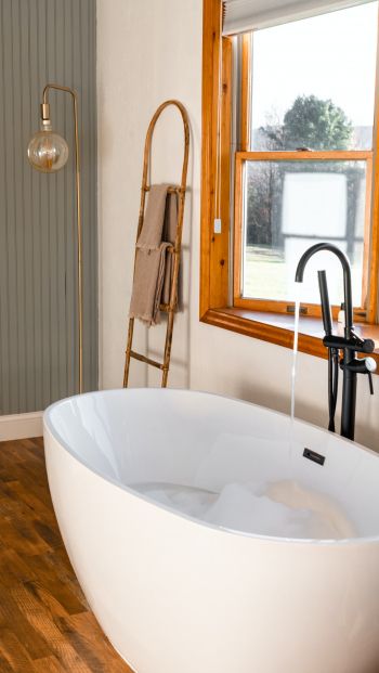 bath, interior, aesthetics Wallpaper 640x1136