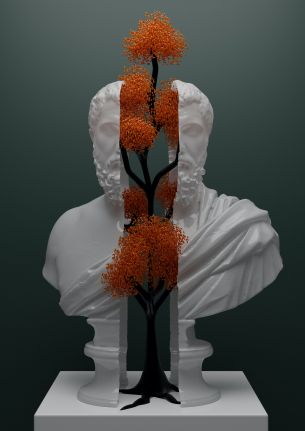 bust, art, aesthetics Wallpaper 3508x4960