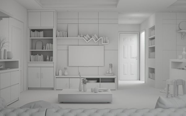 aesthetics of white, interior Wallpaper 1920x1200