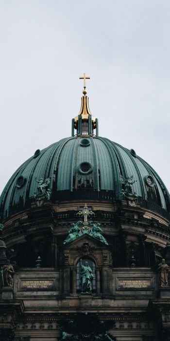 Berlin Cathedral, Berlin, Germany Wallpaper 720x1440