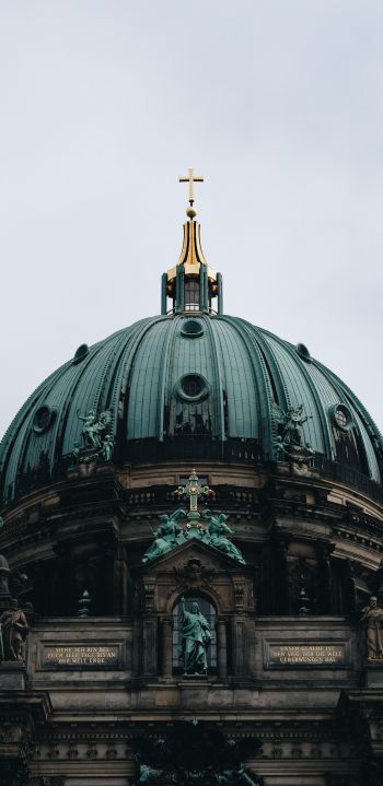 Berlin Cathedral, Berlin, Germany Wallpaper 1440x2960