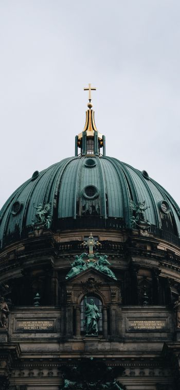 Berlin Cathedral, Berlin, Germany Wallpaper 1080x2340