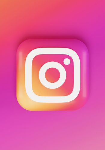Instagram, logo, gradient Wallpaper 1668x2388